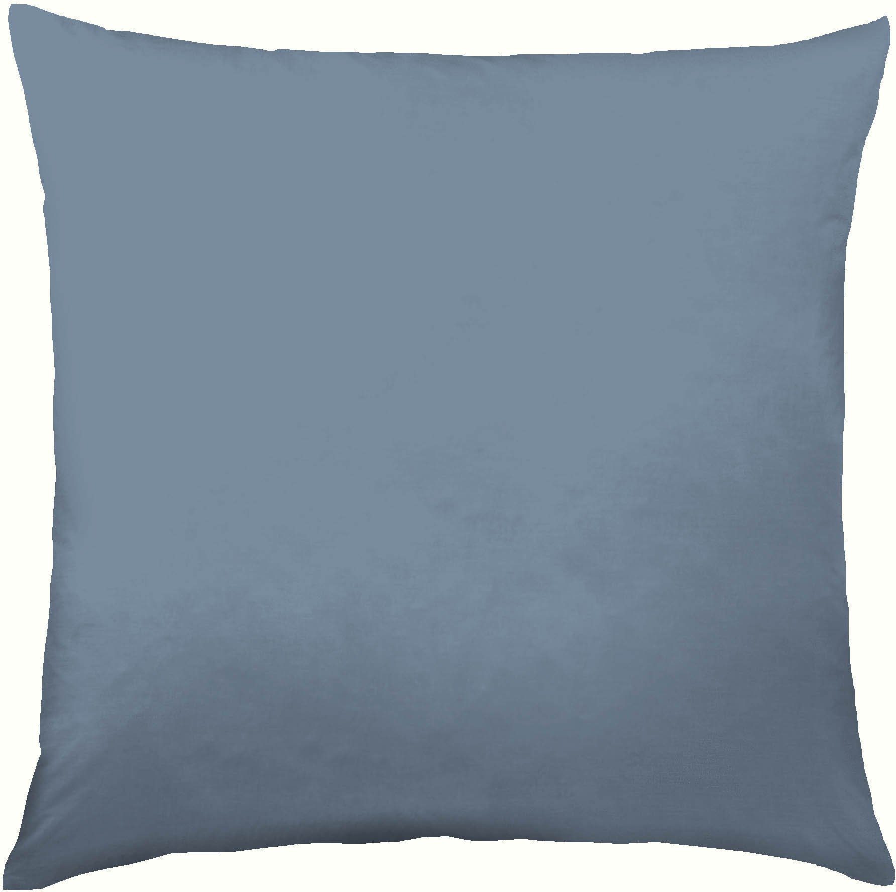 Kaeppel Kissenbezug Uni Mako-Satin, 100% Baumwolle, günstig online kaufen