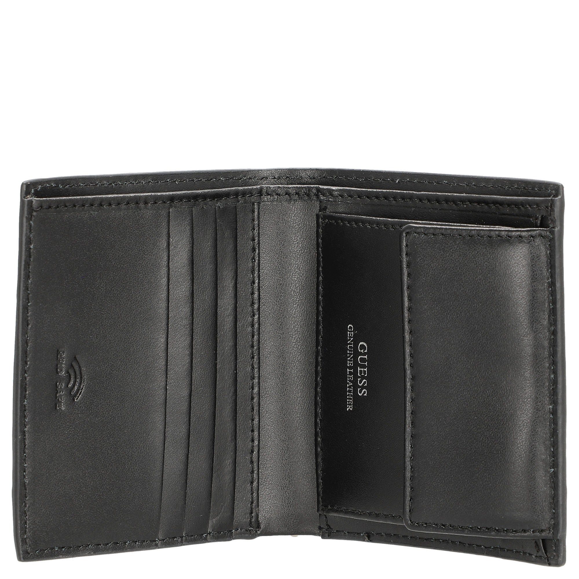 Guess Geldbörse Torino Bifold S - Geldbörse 4cc 10.5 cm (black) günstig online kaufen