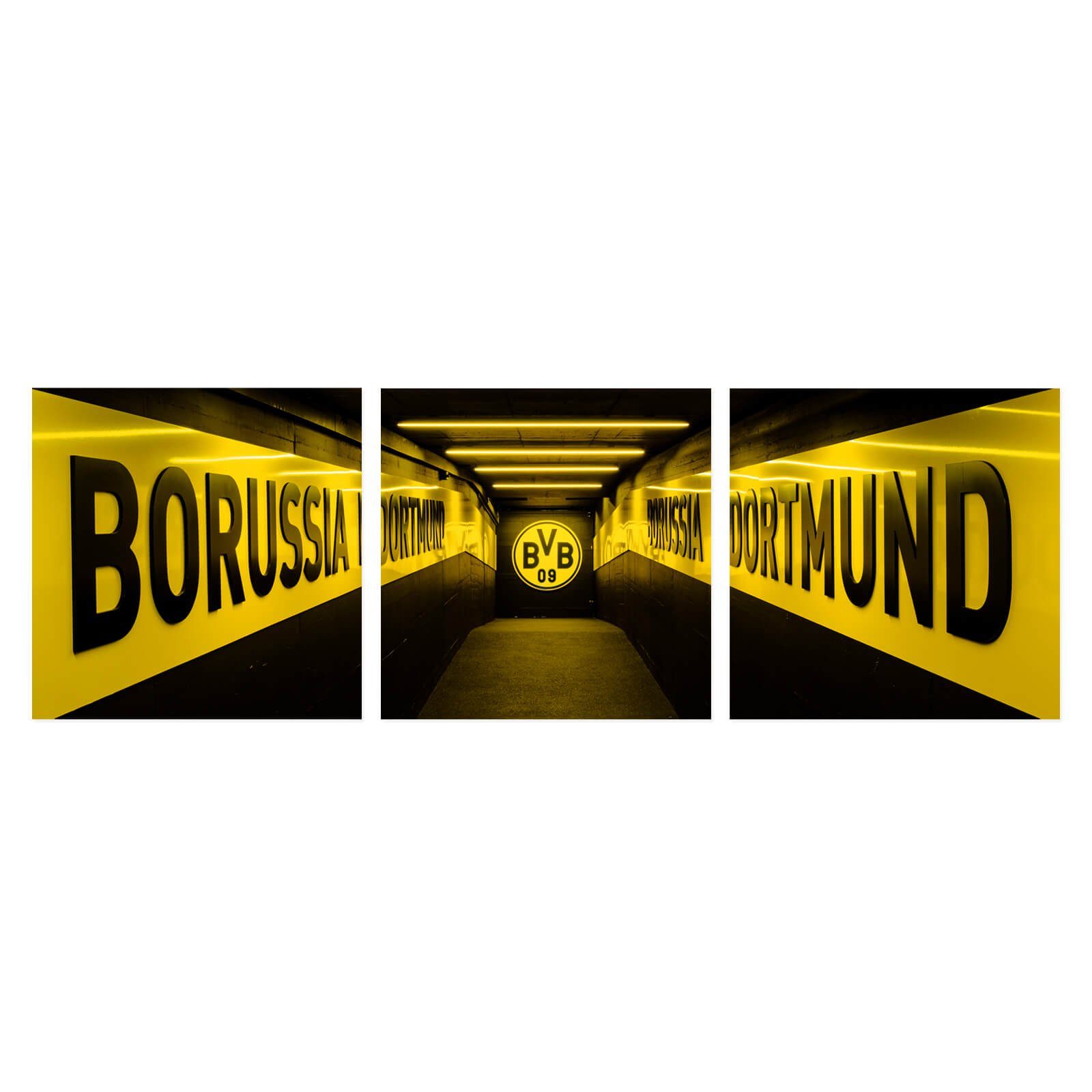 BVB Kunstdruck BVB Kunstdruck-Serie Spielertunnel, Spielertunnel (1 St)