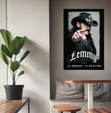 PYRAMID Poster Motörhead Lemmy Kilmister Poster 61 x 91,5 cm