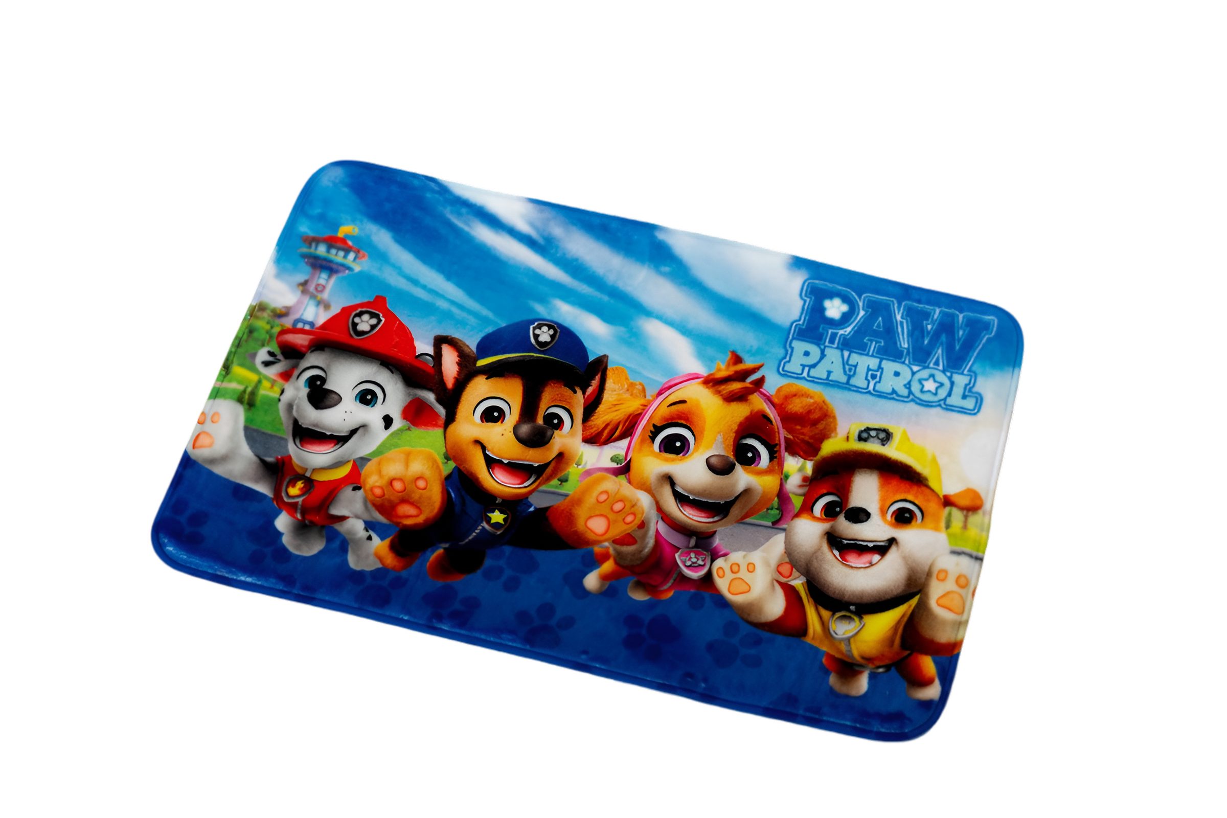 PAW PATROL Kinderteppich Paw Patrol Chase Teppich Kinderteppich Badvorleger Matte 40x60 cm, Rechteck