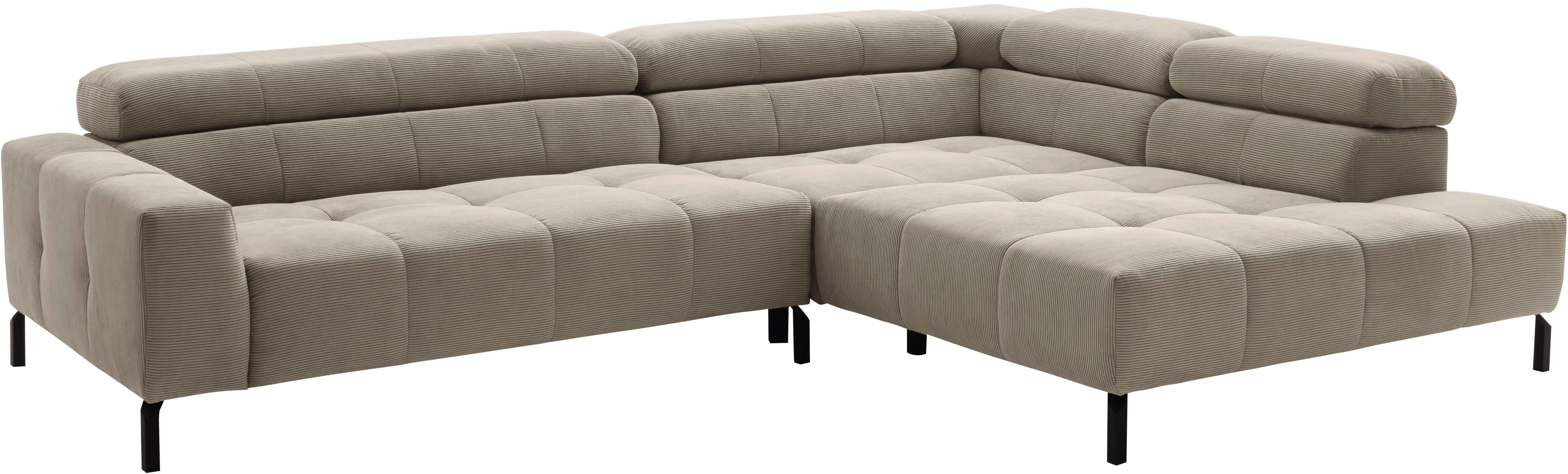 Places of Style Ecksofa Cleveland, L-Form, günstig online kaufen
