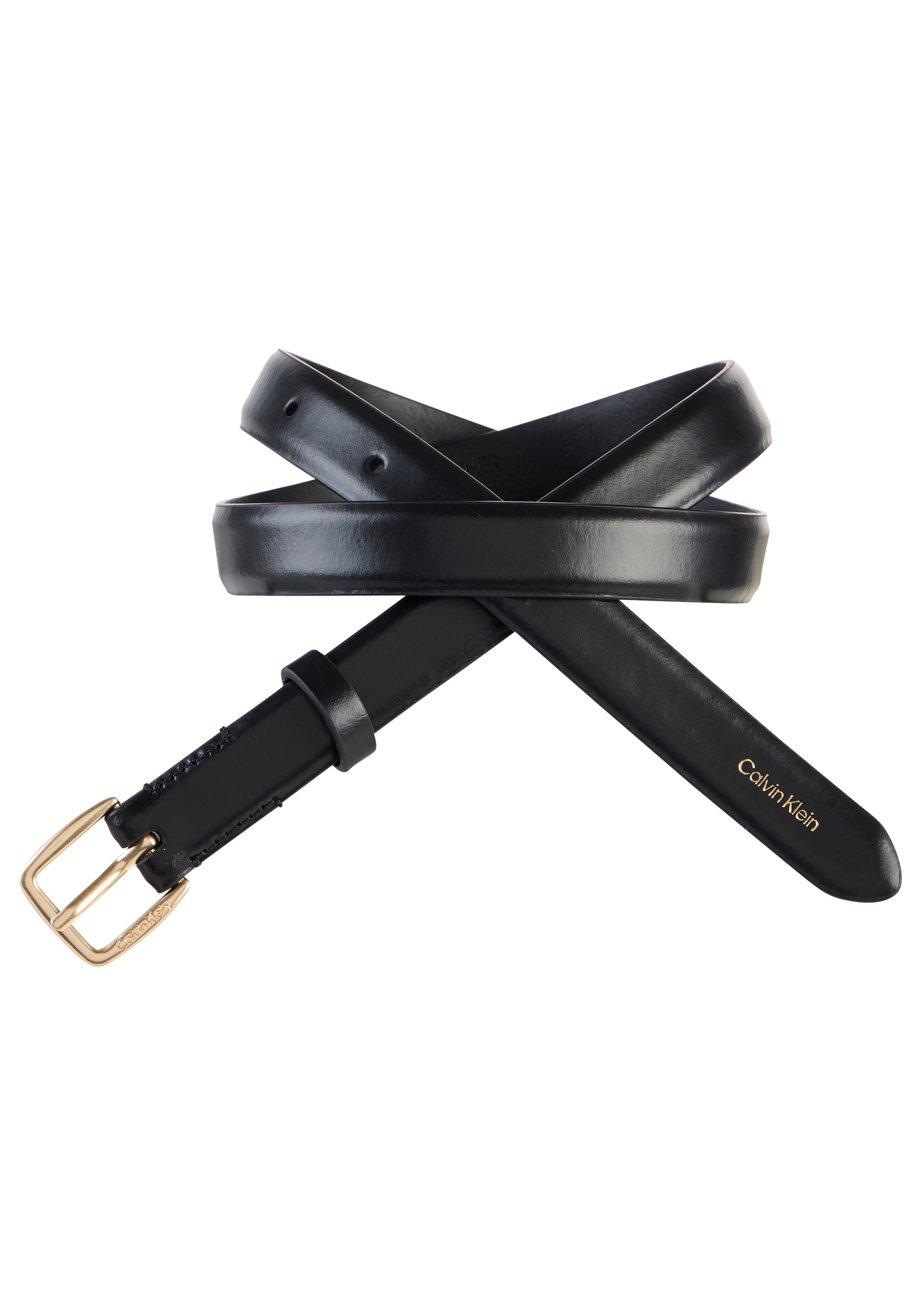 Calvin Klein Ledergürtel ESSENTIAL BUCKLE 20MM Regular fit und größenverstellbar. Reduzierter Preis € 29,99. Unverbindliche Preisempfehlung € 39,90