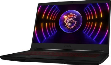 MSI Thin GF63 12UC-822 Gaming-Notebook (39,6 cm/15,6 Zoll, Intel Core i5 12450H, GeForce RTX 3050, 512 GB SSD)