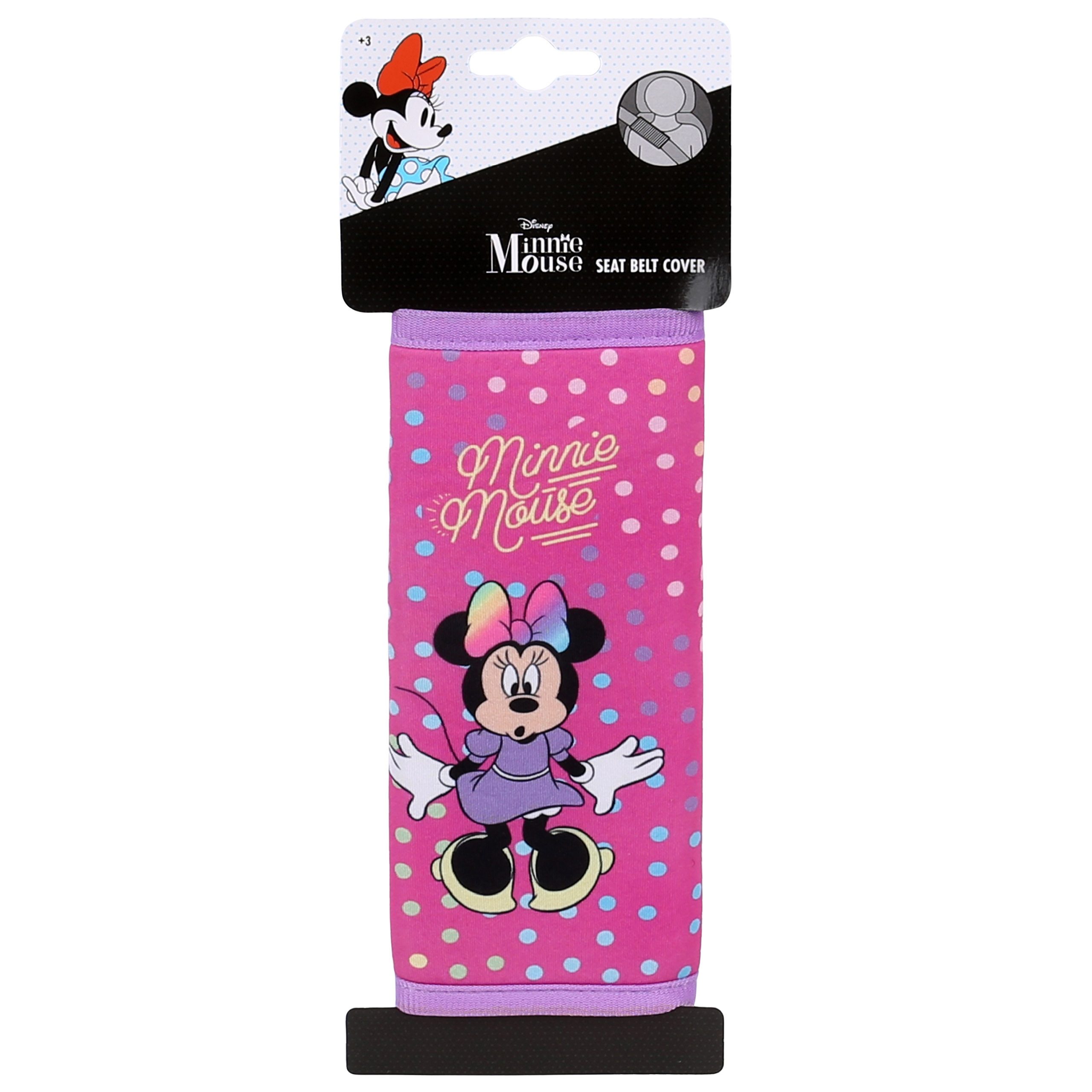 Disney Minnie Mouse Gurtpolster DISNEY Minnie Mouse Autositzgurtpolster mit Klettverschluss