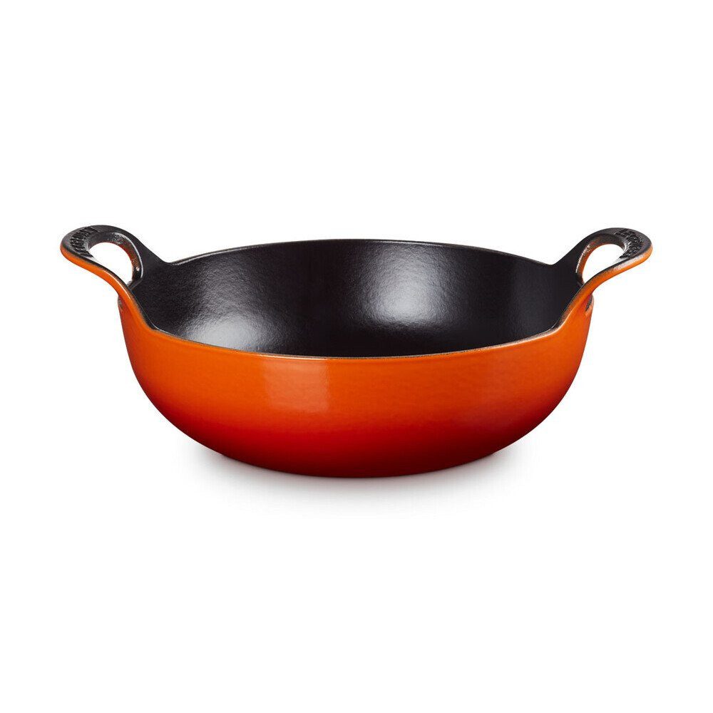LE CREUSET Bräter Balti Dish 24 cm Classic Collection Ofenrot, Emailliertes Gusseisen, 2,7l, Gusseisen, emailliert, ofenrot, Handreinigung, backofengeeignet