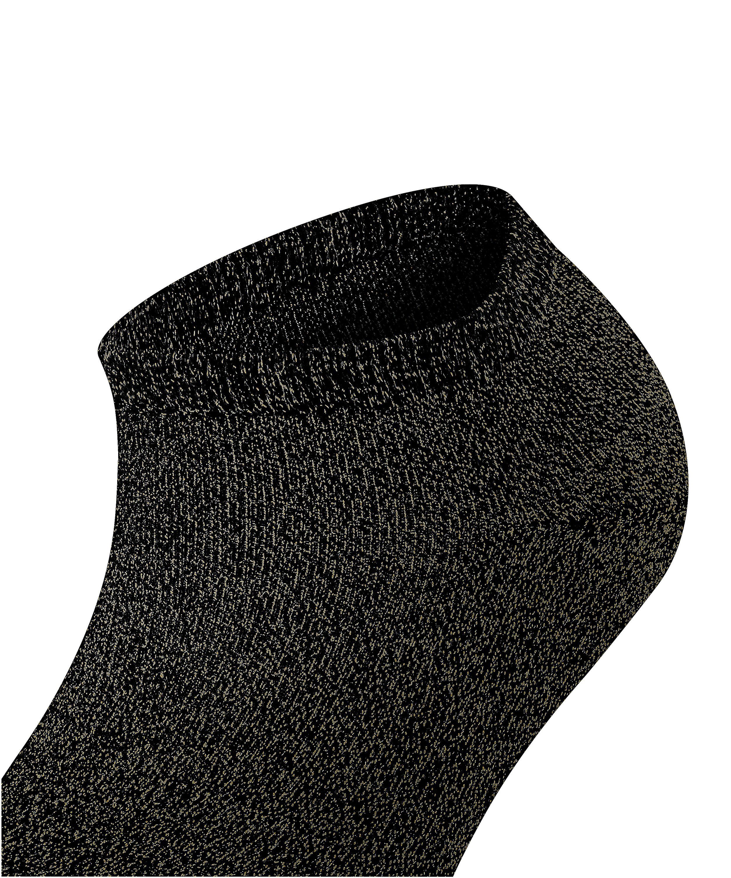 Sneakersocken (3000) FALKE mit black allover Shiny Glanz (1-Paar)