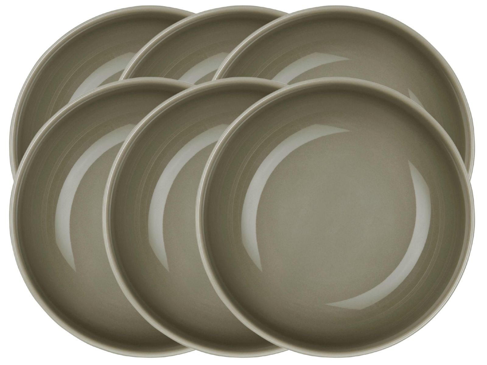 ASA SELECTION Schüssel coppa Schale shiso 13,5cm Set6, Porzellan, (Schüsseln & Schalen)