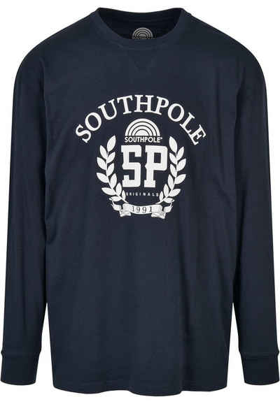 Southpole Longsleeve Southpole Herren Southpole College Longsleeve (1-tlg)