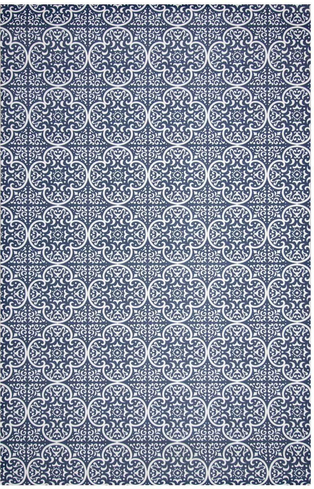 Friedola Küchenläufer VINTAGE, Made in Germany, rechteckig, Höhe: 3 mm, Läufermatte aus Vinyl, Fliesen Design, Ornamente, abwischbar