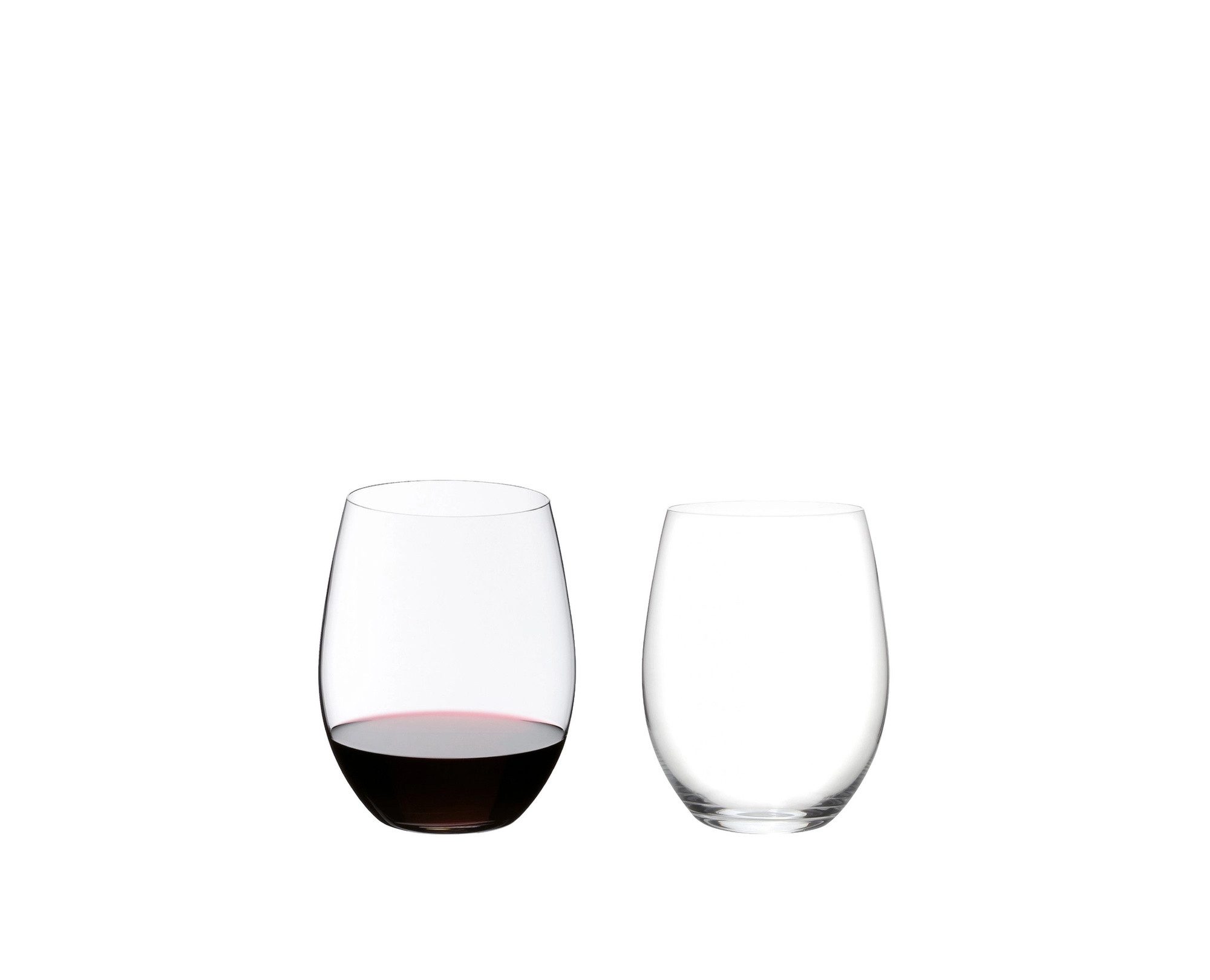 RIEDEL THE WINE GLASS COMPANY Rotweinglas Riedel O Weinglas Rotweinglas Cabernet/Merlot 2er Set, Kristallglas