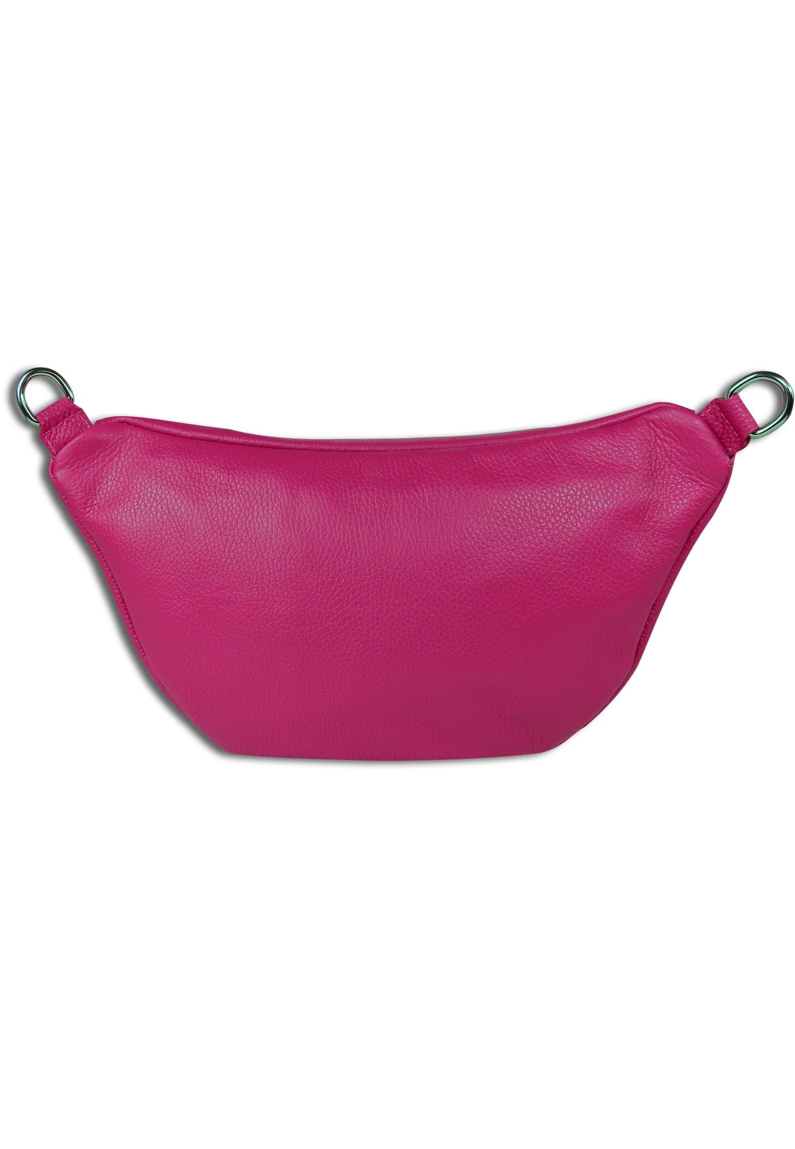 Toscanto Gürteltasche Toscanto pinkfarbene Gürteltasche sehr (Gürteltasche), Damen Gürteltasche Echtes Leder, pink