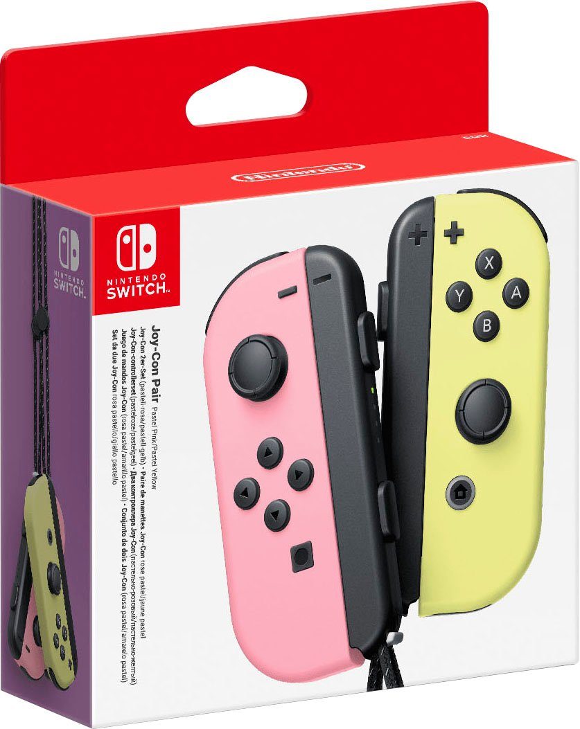 Nintendo Switch Joy-Con 2er-Set pastell-rosa und pastell-gelb