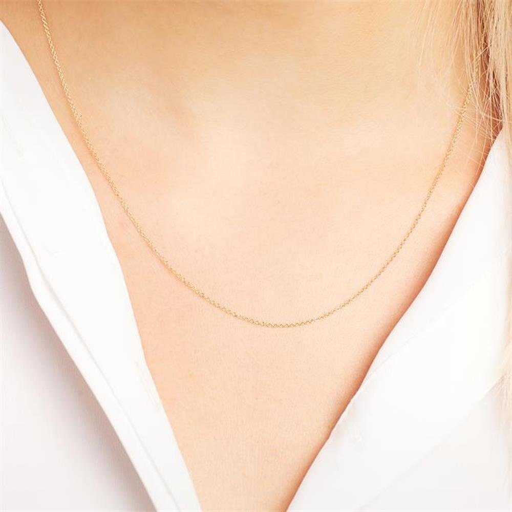 Unique Goldkette Ankerkette für Damen aus 750er Gelbgold GC0021