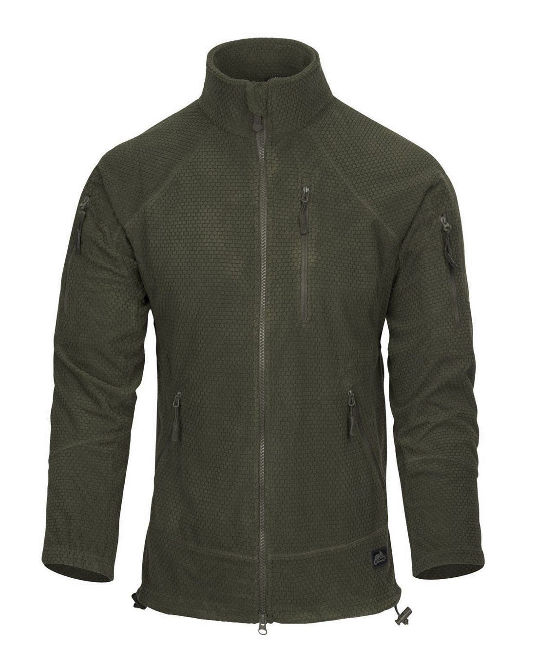 Helikon-Tex Fleecejacke ALPHA Tactical Jacket - Grid Fleece - Olive Green