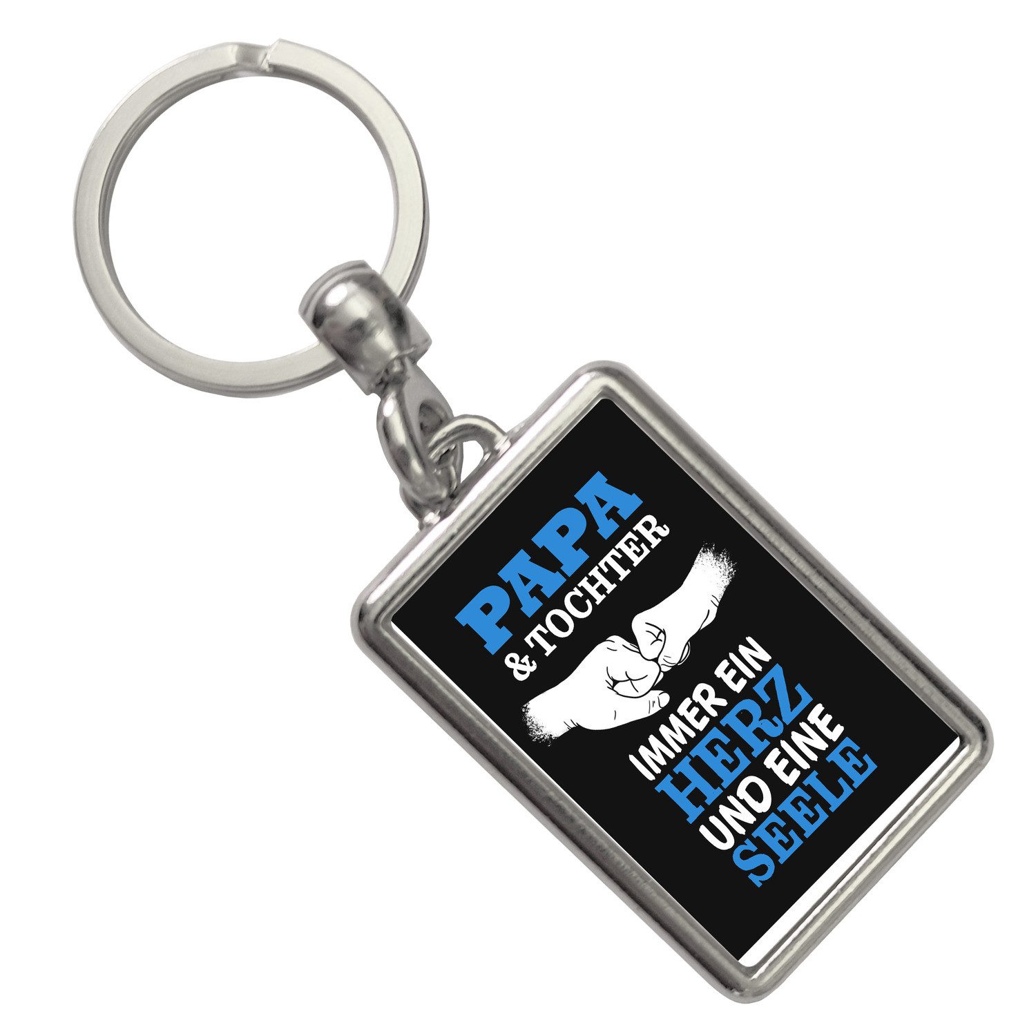speecheese Schlüsselanhänger Papa & Tochter ein Herz und eine Seele Schlüss günstig online kaufen