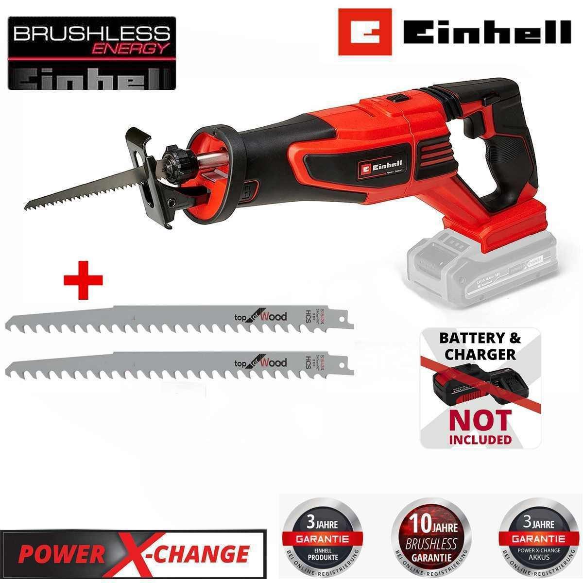 Einhell Akku-Säbelsäge Universalsäge TP-AP 18/28 Li BL-Solo 18 V, BL + 2 Sä günstig online kaufen
