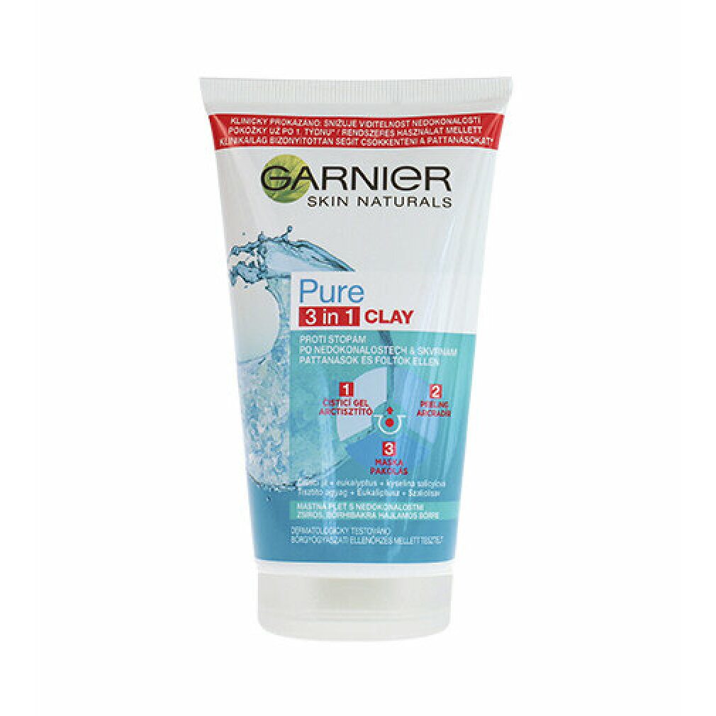 Gesichts-Reinigungsschaum Skin Naturals Pure Cleansing Gel Scrub und Maske 3in1 150ml