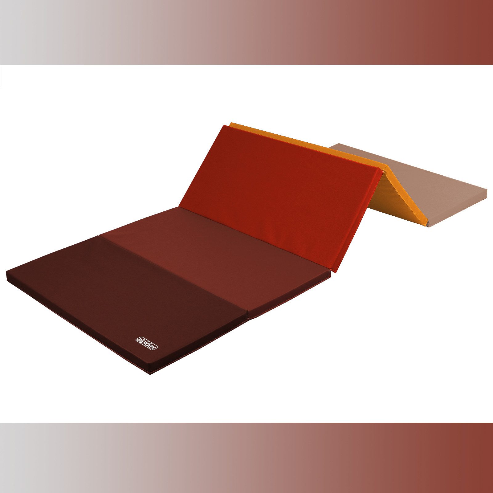ALPIDEX Turnmatte ALPIDEX klappbare Turnmatte 185 x 78 x 3,2 cm RG 18 – Bild 2 von 5