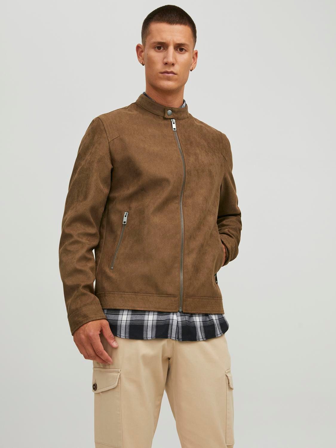 Jack & Jones Bikerjacke JJEROCKY CLEAN JACKET NOOS günstig online kaufen