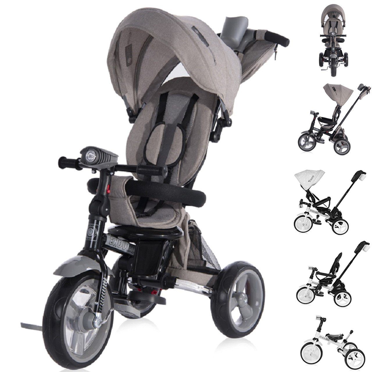 Dreirad Tricycle Enduro 4 in 1 drehbar
