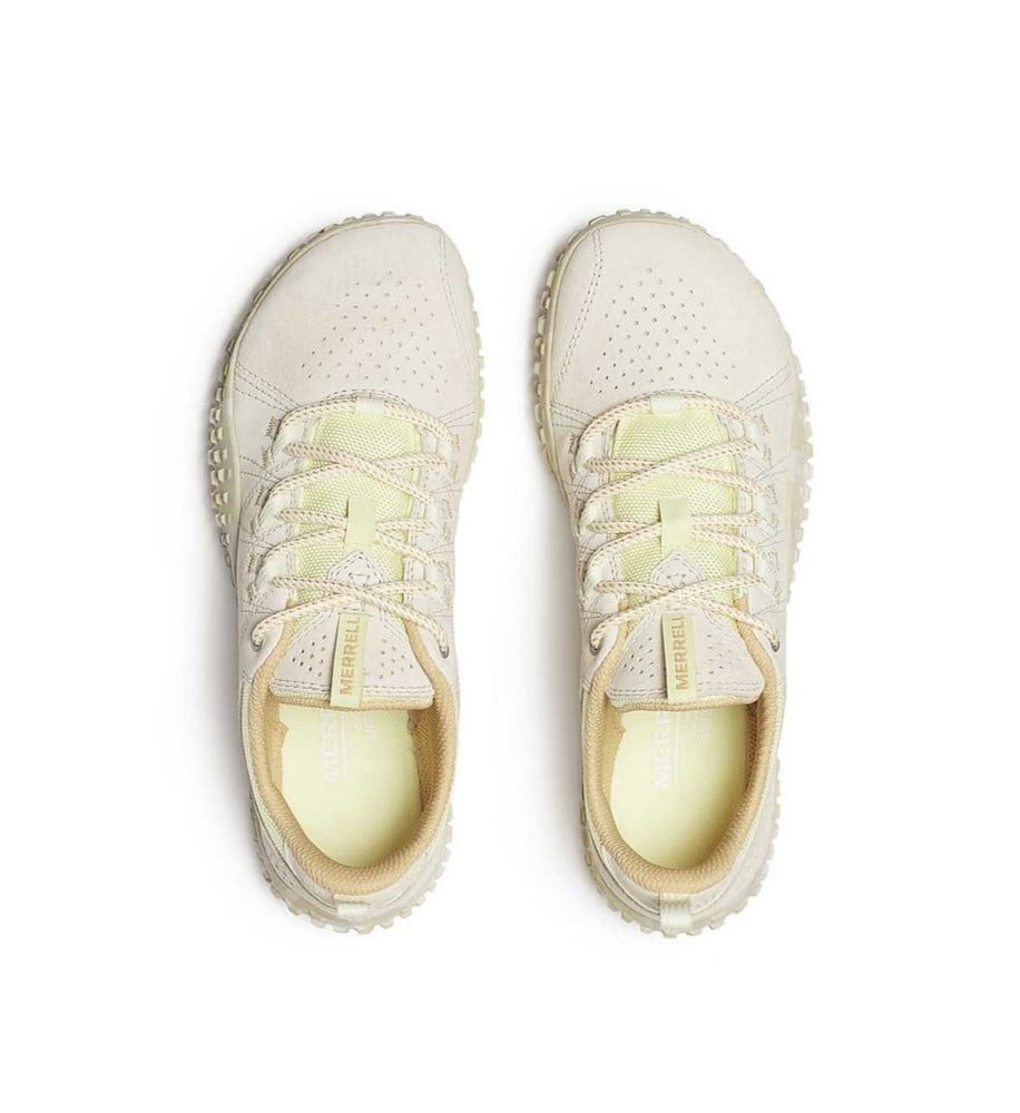 Merrell Minimal-Laufschuhe Wrapt beigegrau Damen Wanderschuh