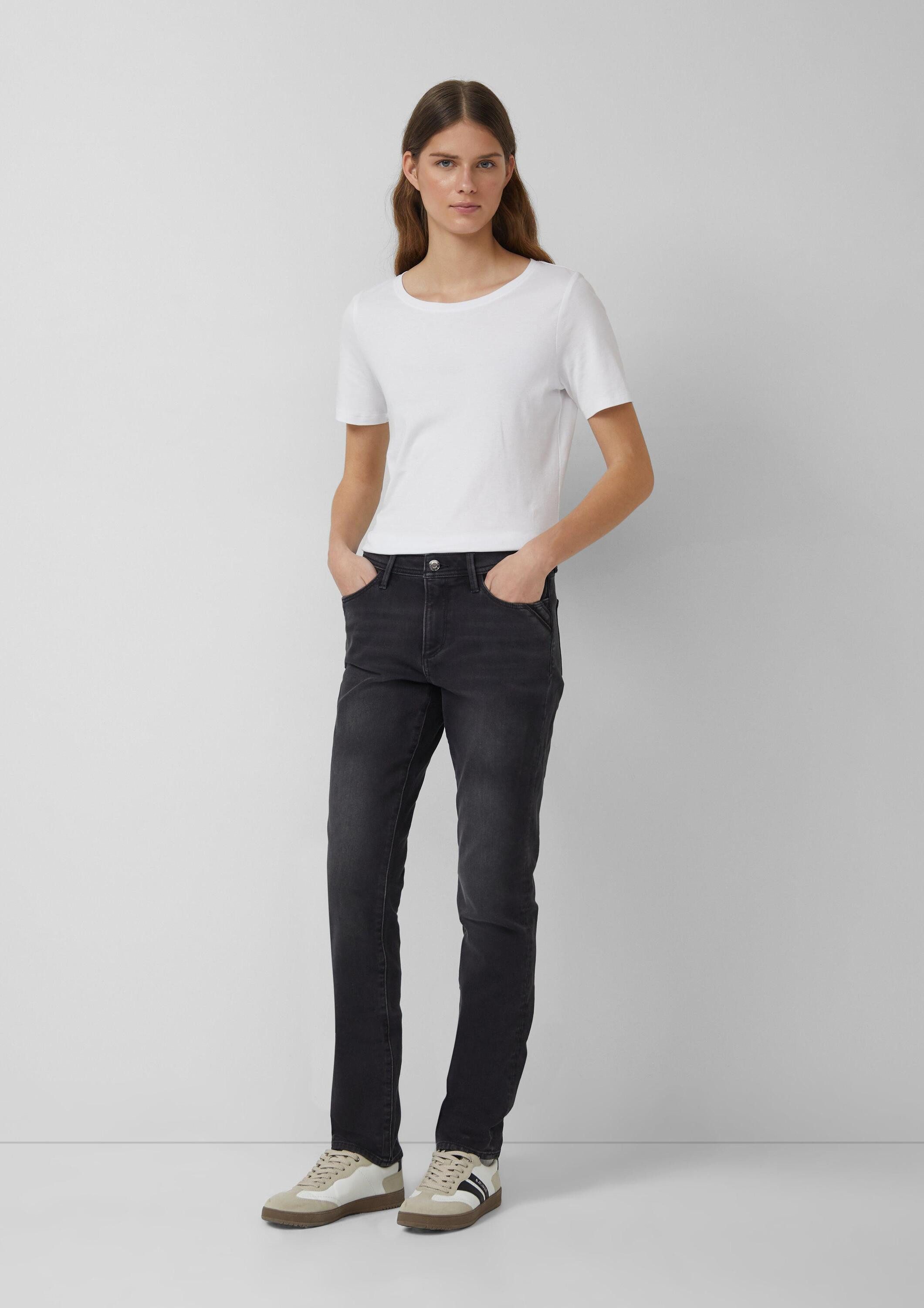 s.Oliver Slim-fit-Jeans Jeans-Hose BETSY Jeans Betsy / Slim Fit / Mid Rise / Slim Leg / cosy inside