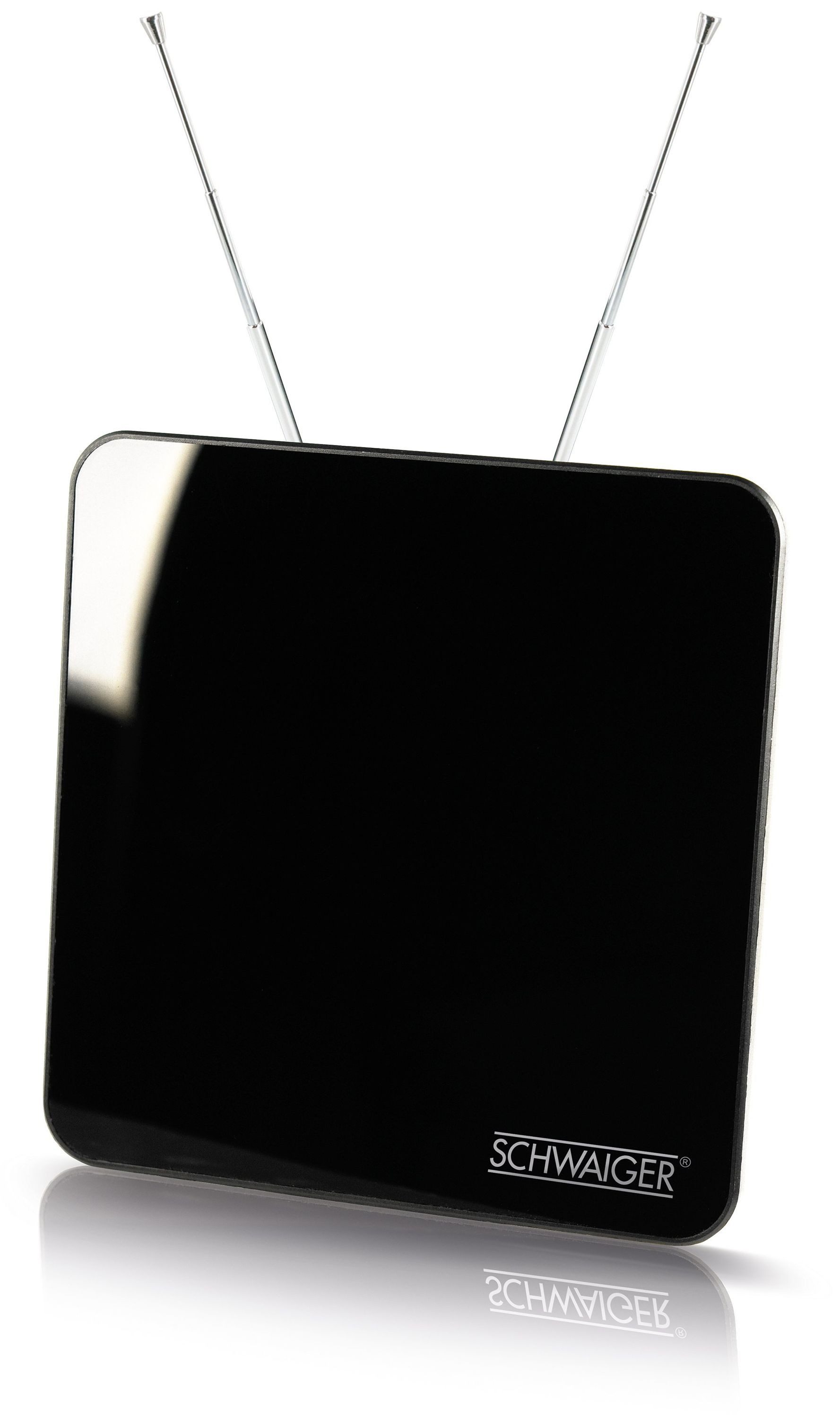 Schwaiger 720372 Innenantenne, integrierte Standfüße, ingebauter LTE-Sperrfilter