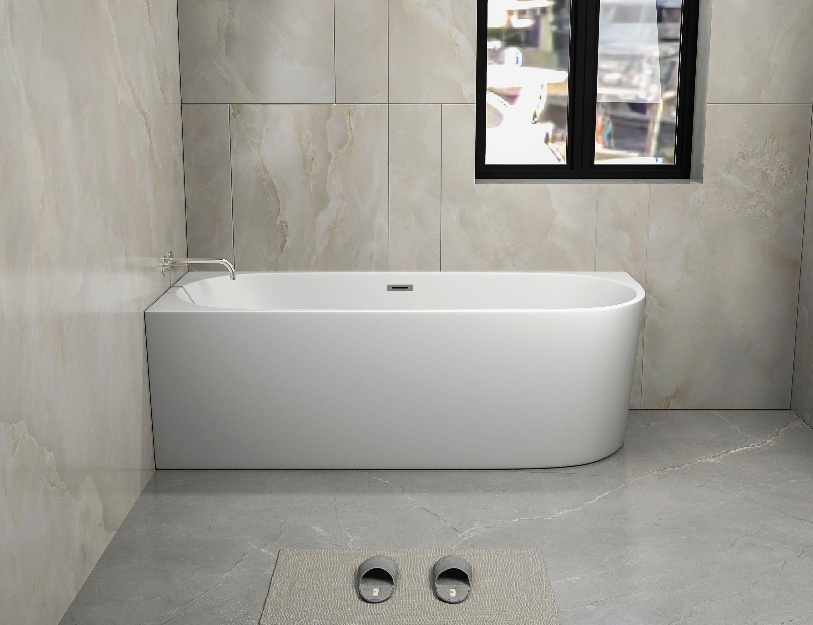 Sanotechnik Badewanne FARO, 170x75x56 cm günstig online kaufen