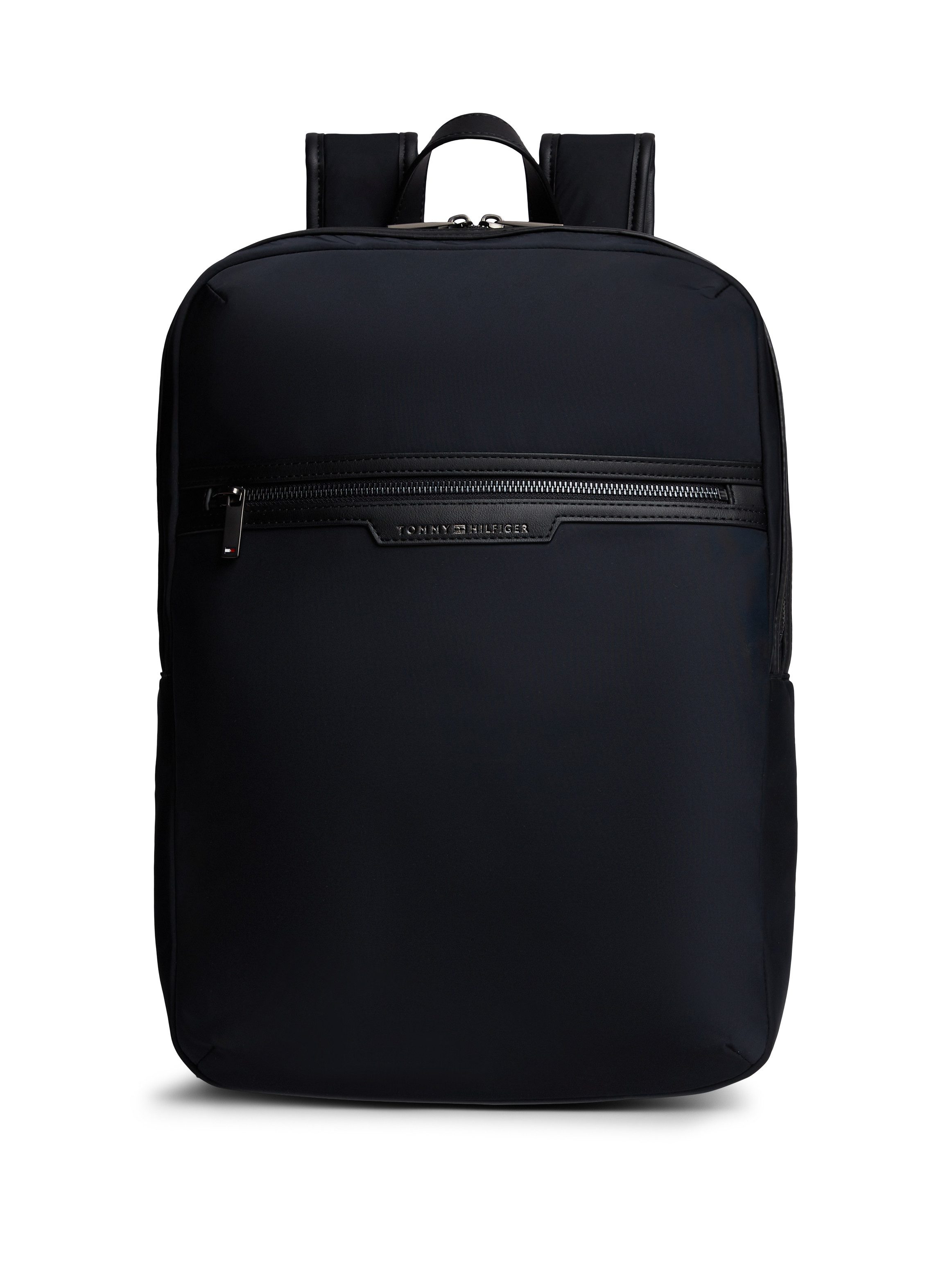 Tommy Hilfiger Rucksack TH NYLON TECH BACKPACK, Unisex Freizeitrucksack, Travelbag mit Logoschriftzug