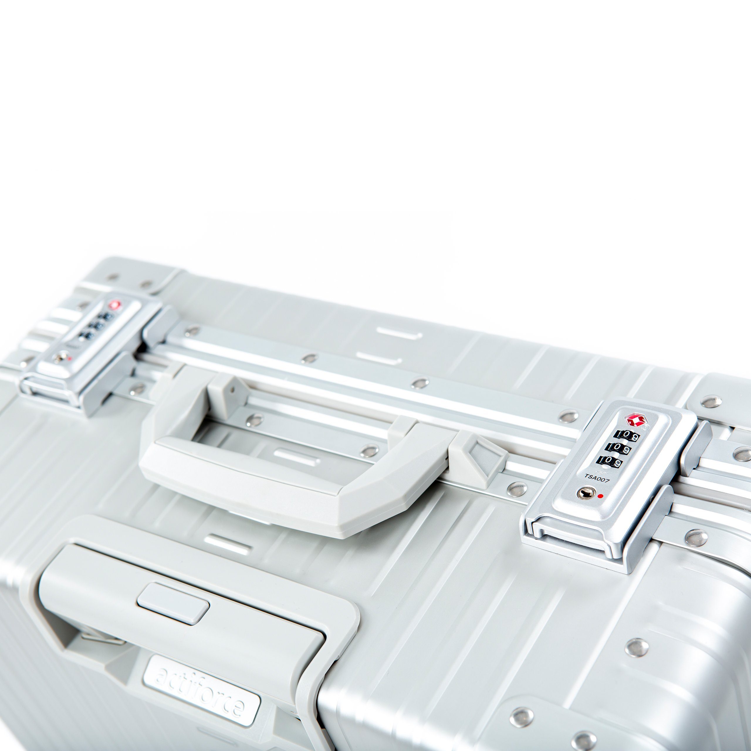 Business-Koffer Business actiCase Actiforce hochwertigem Aluminium, (Hartschalenkoffer Flexibilität) aus höchste Case, Wheeled