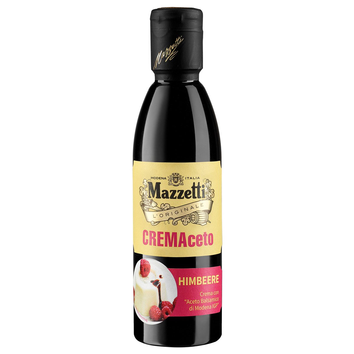 Mazzetti Essig, Mazzetti Cremaceto Himbeere Aroma Crema di Balsamico Essig 250ml