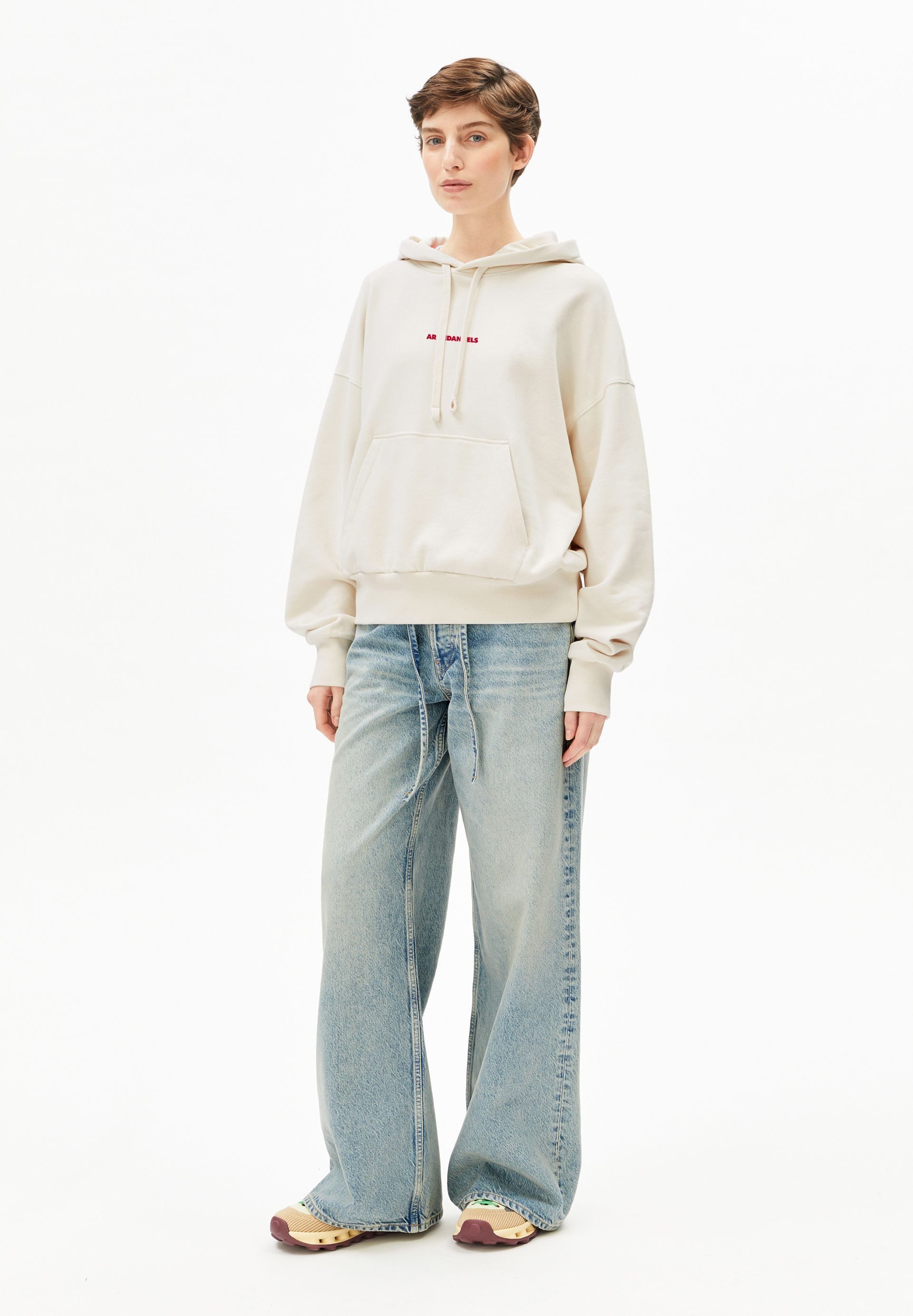 Armedangels Hoodie FRANCISARAA DIFFERENCE (1-tlg., Oversized Fit) Kängurutasche