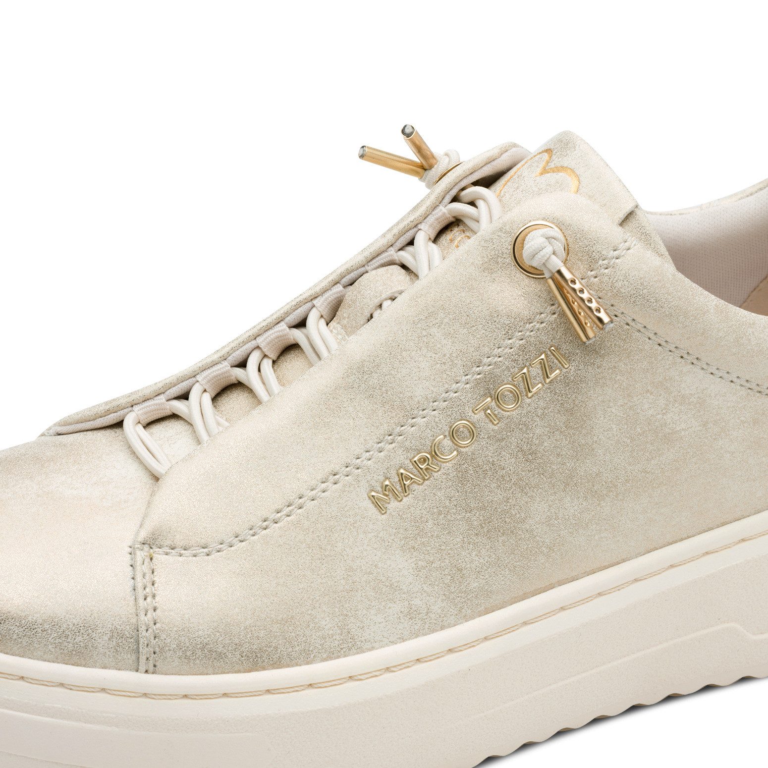 MARCO TOZZI Slip-On Sneaker, Freizeitschuh, Halbschuh, Schnürschuh mit seit günstig online kaufen