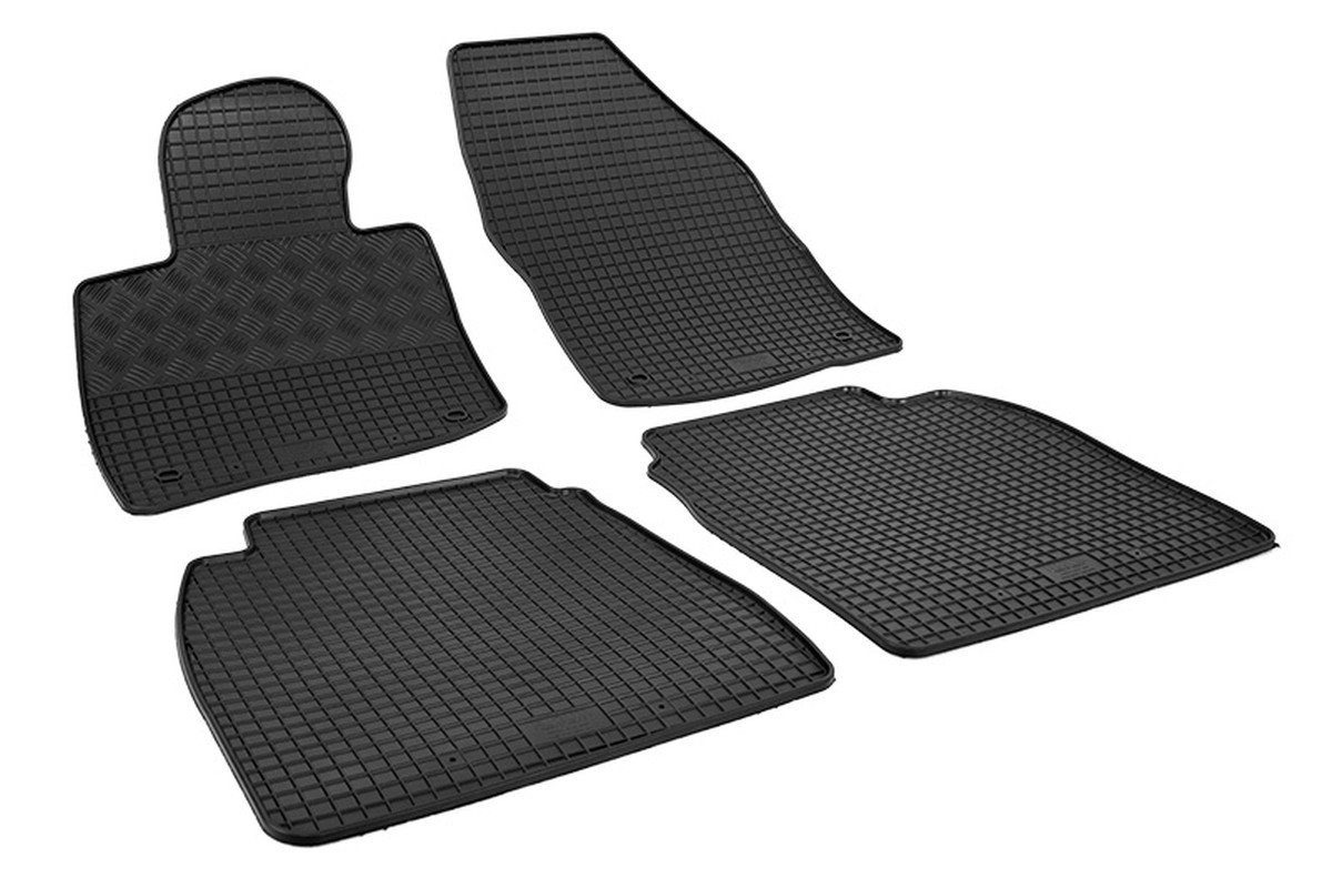 AZUGA Auto-Fußmatten Gummi-Fußmatten passend für Honda Civic Stufenheck  (Hybrid) ab 2006-20, für Honda Civic 4-türer Stufenheck