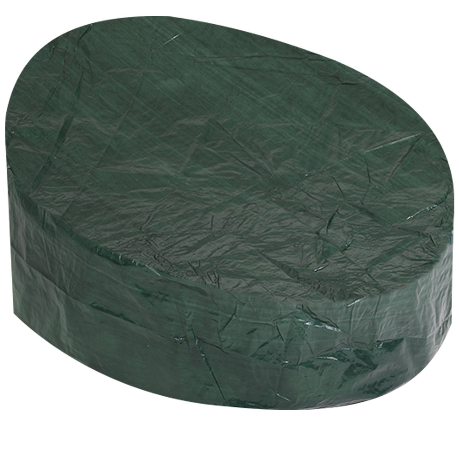 Kingsleeve Gartenmöbel-Schutzhülle (1-St), Sonneninsel Wasserabweisend 229x188x90-50cm Oval PE Schutzhülle Plane