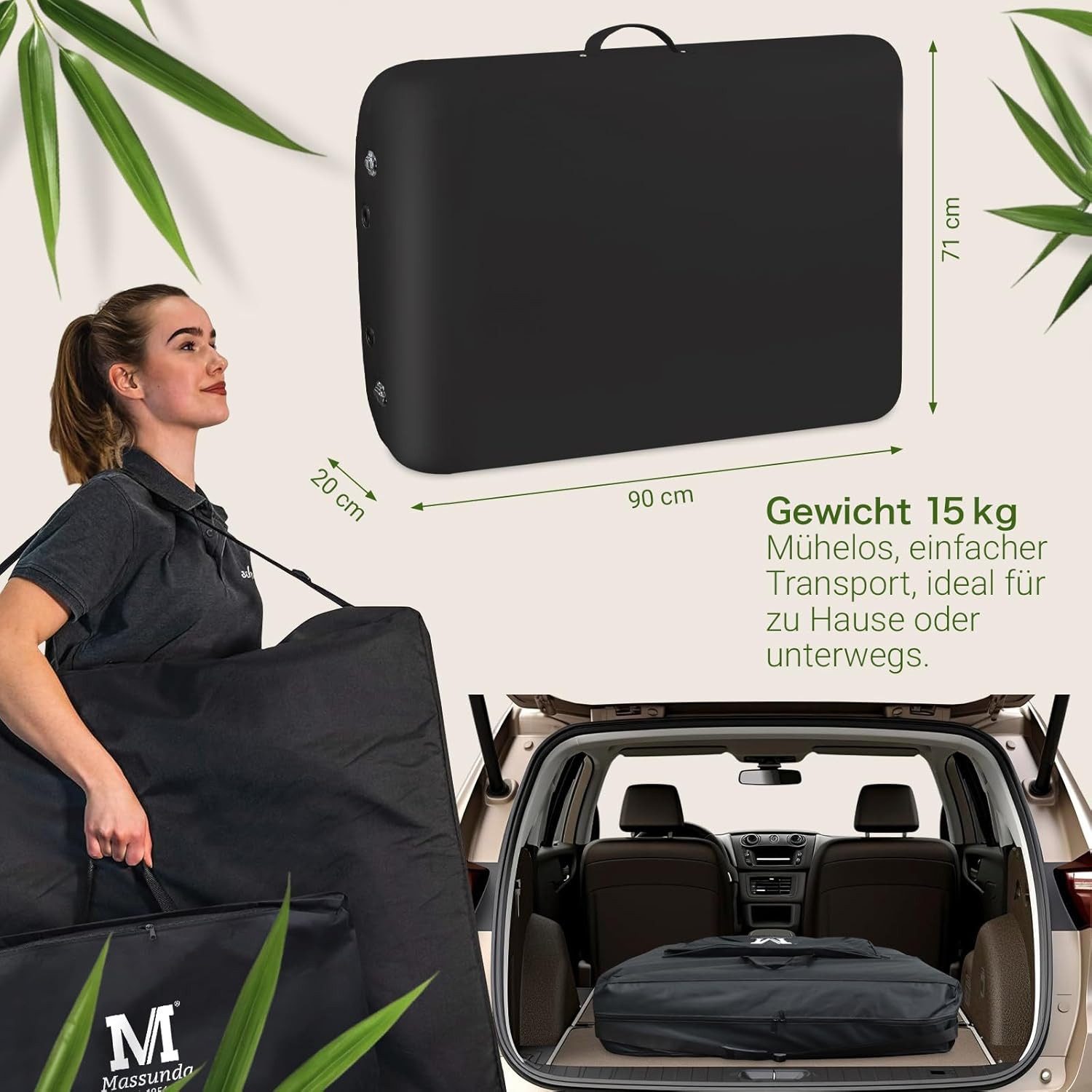Massunda Massageliege Massageliege Massunda Comfort Deluxe