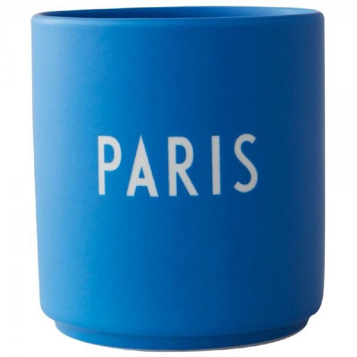 Design Letters Tasse Becher Favourite Cup France Paris Blau