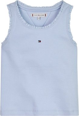 Tommy Hilfiger T-Shirt ESSENTIAL RIB LACE TANK TOP Baby bis 2 Jahre