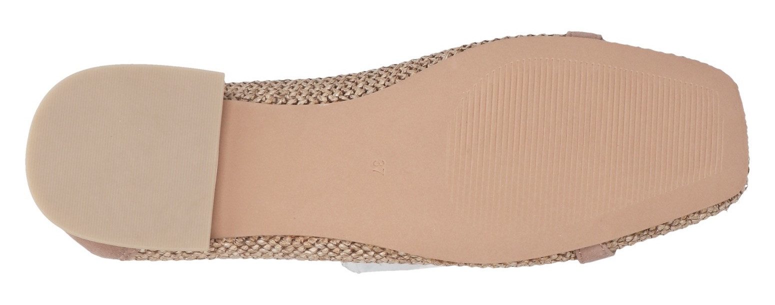 Caprice Ballerina, Blockabsatz, Bequemschuh, Businessschuh mit Schmuckelement