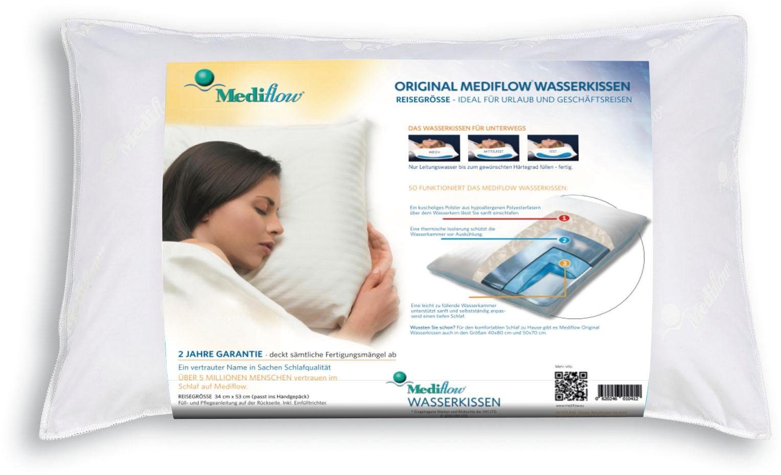 Mediflow Wasserkissen Mediflow Original Reisewasserkissen 1041, 1-tlg. günstig online kaufen