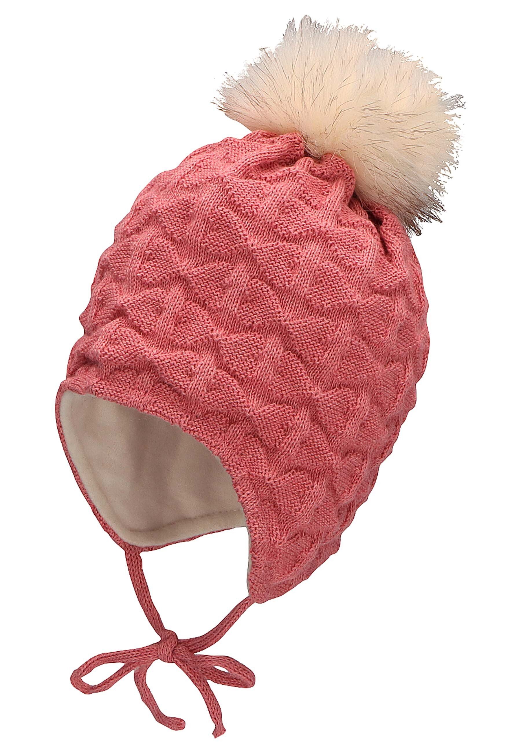 STERNTALER® Strickmütze Bommelmütze Struktur 1-St mehr