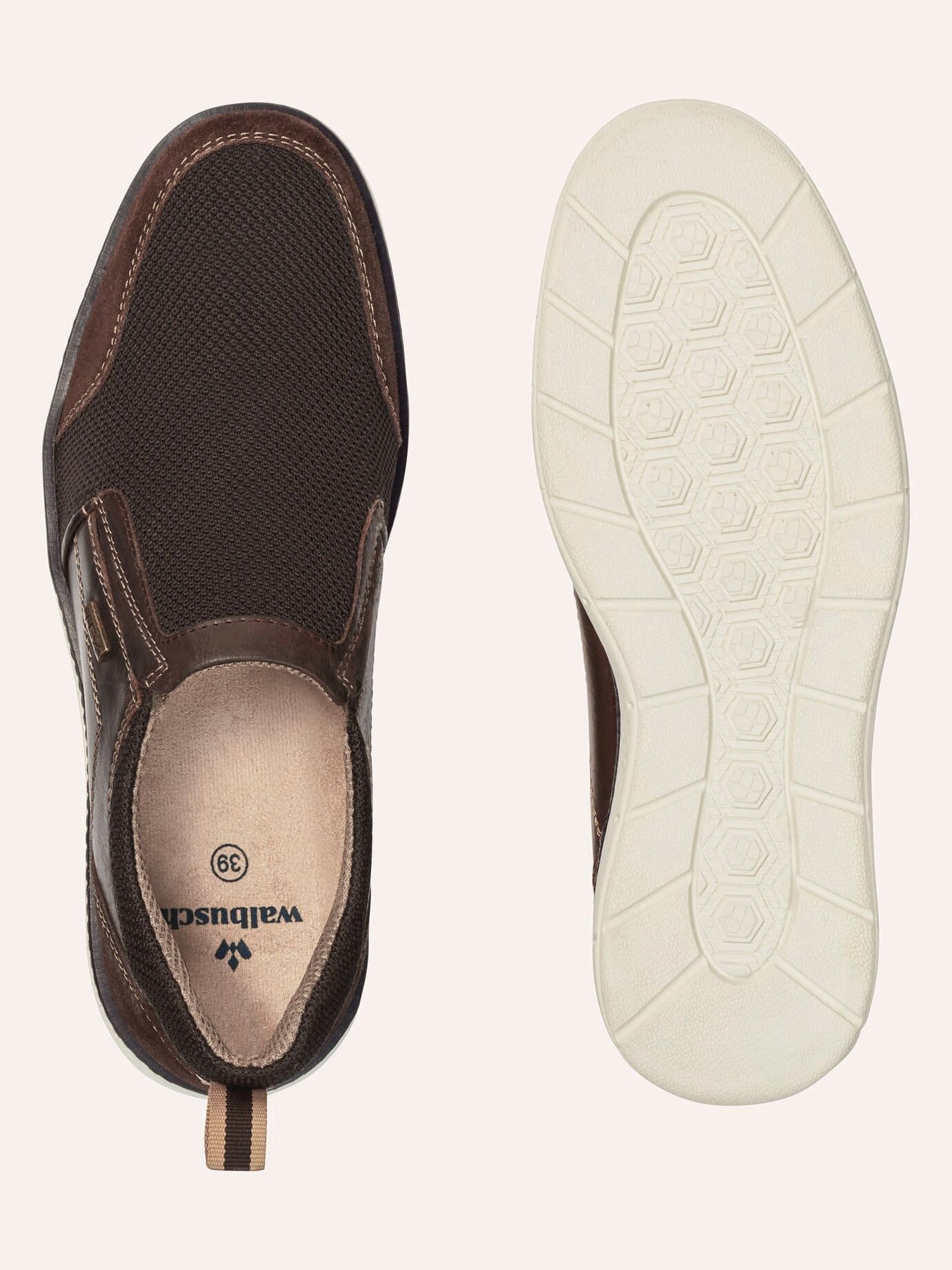 Walbusch Herren Aquastop leicht-Slipper atmungsaktiv wasserdichte Schuhe Slipper Ultraleichtes Design, herausnehmbare Decksohle, bequeme Weite G