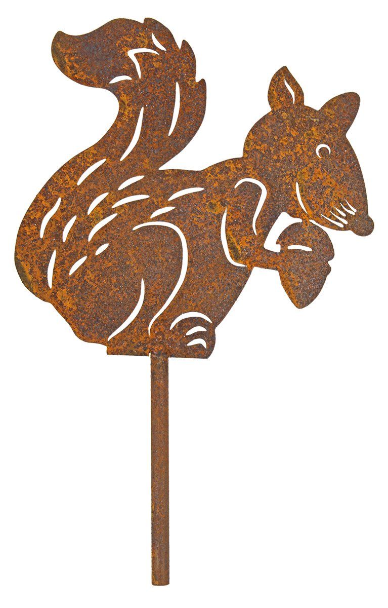 Gartenstecker Beetstecker Eichhörnchen