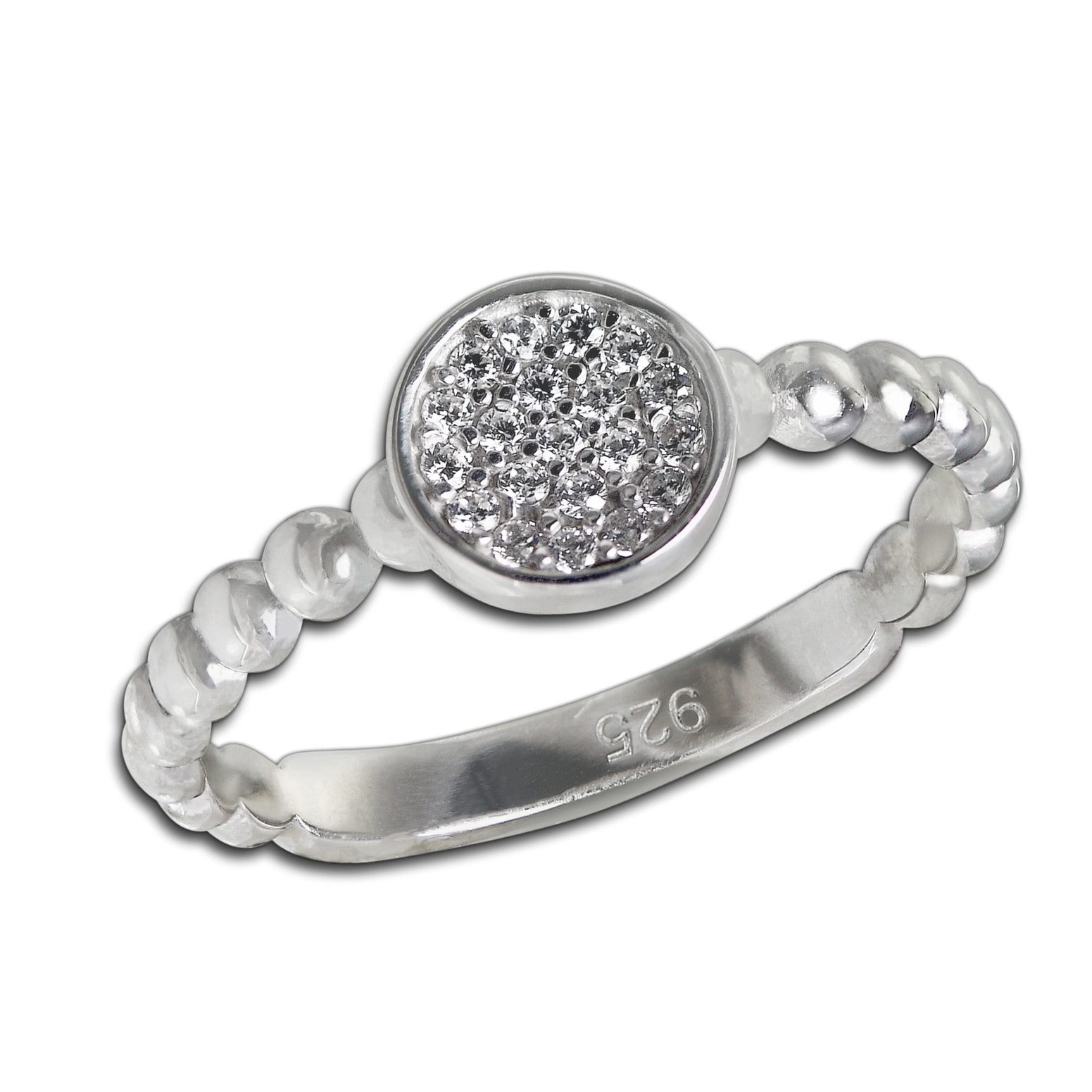 SilberDream Silberring SilberDream Ring Zirkonia-Kreis weiß günstig online kaufen