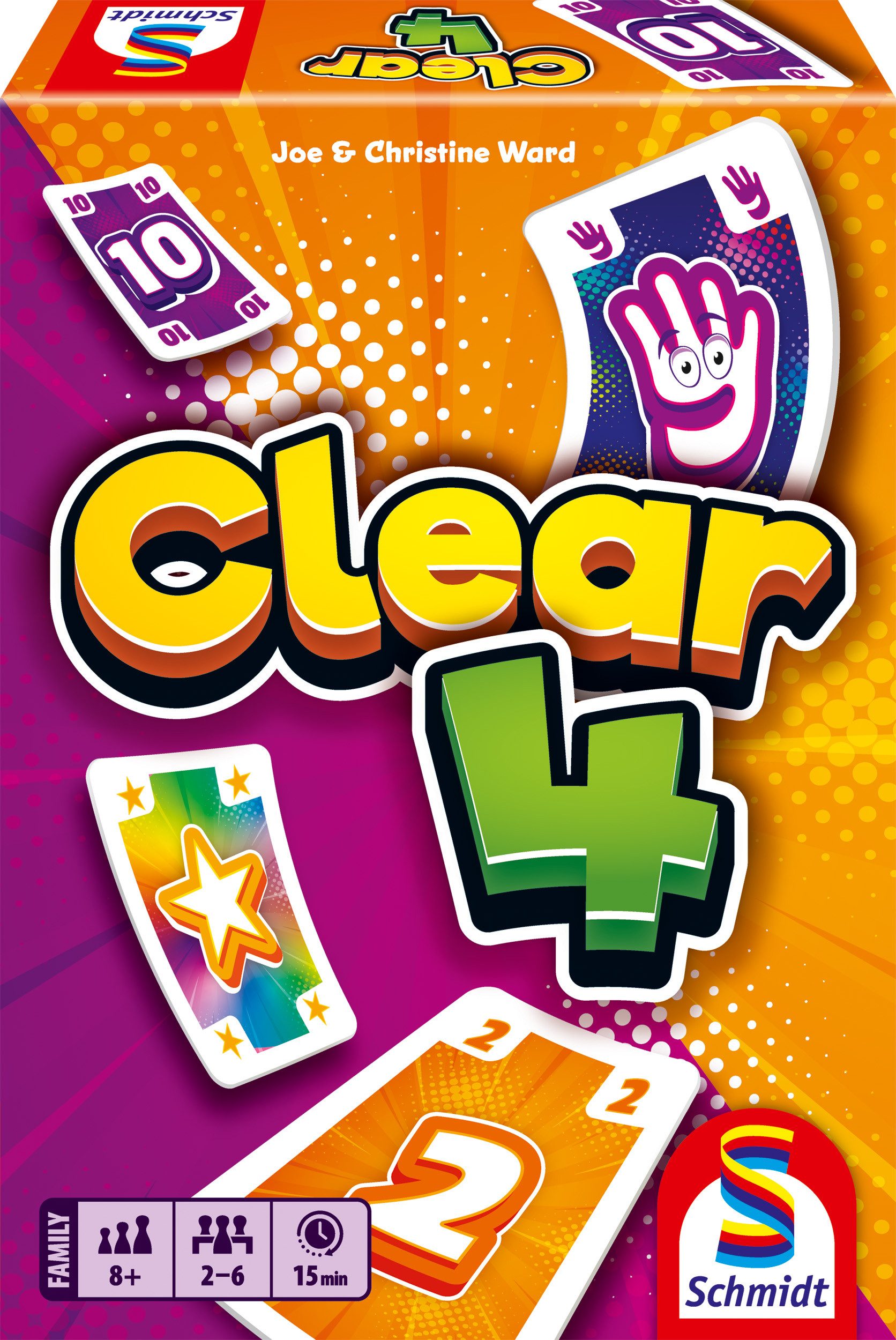 Schmidt Spiele Spiel Clear 4, Familienspiel