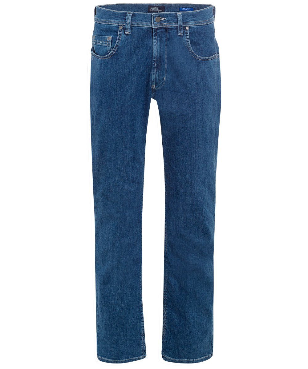 blue PIONEER Pioneer 6588.6821 Jeans Authentic RANDO MEGAFLEX 16801 5-Pocket-Jeans - stonewash