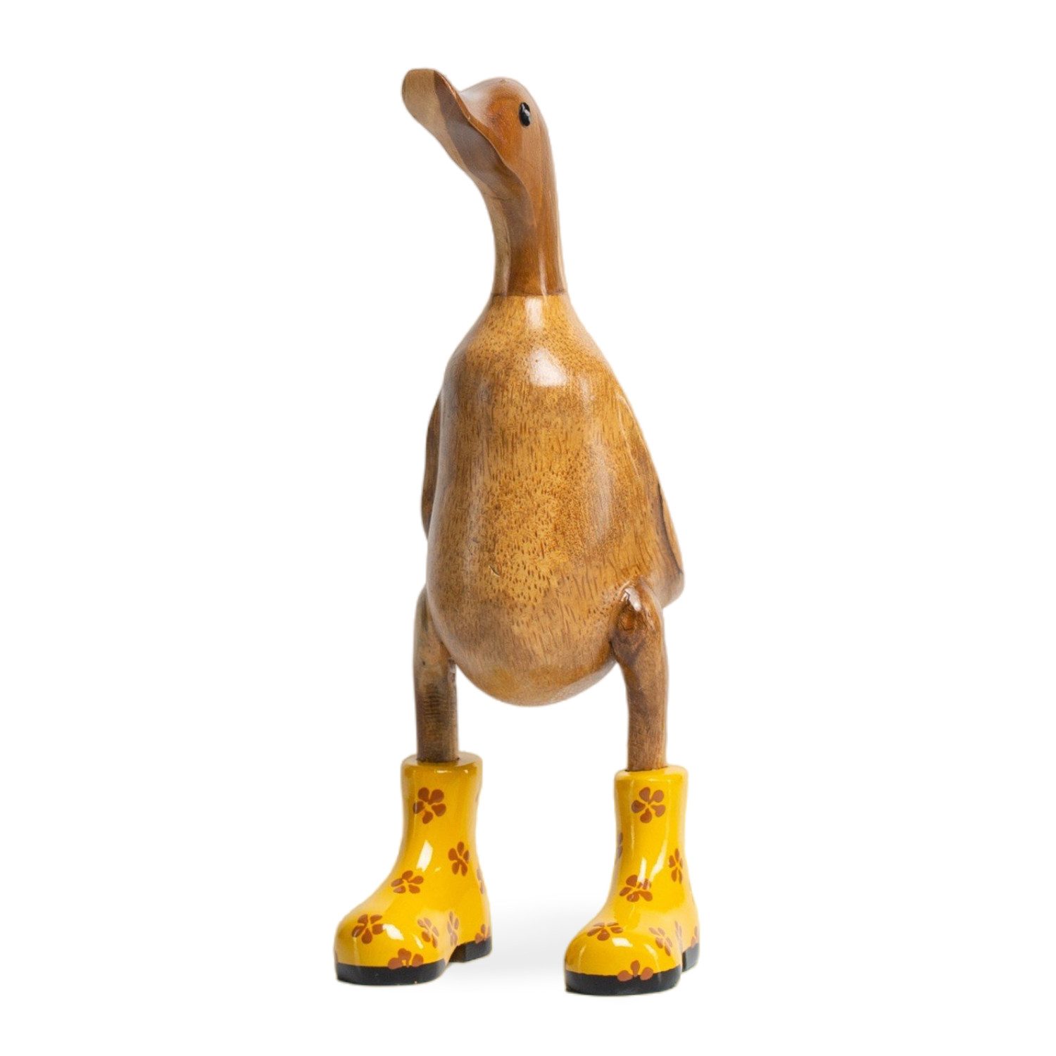 Rikmani Dekofigur Holzfigur Ente Stiefel - günstig online kaufen
