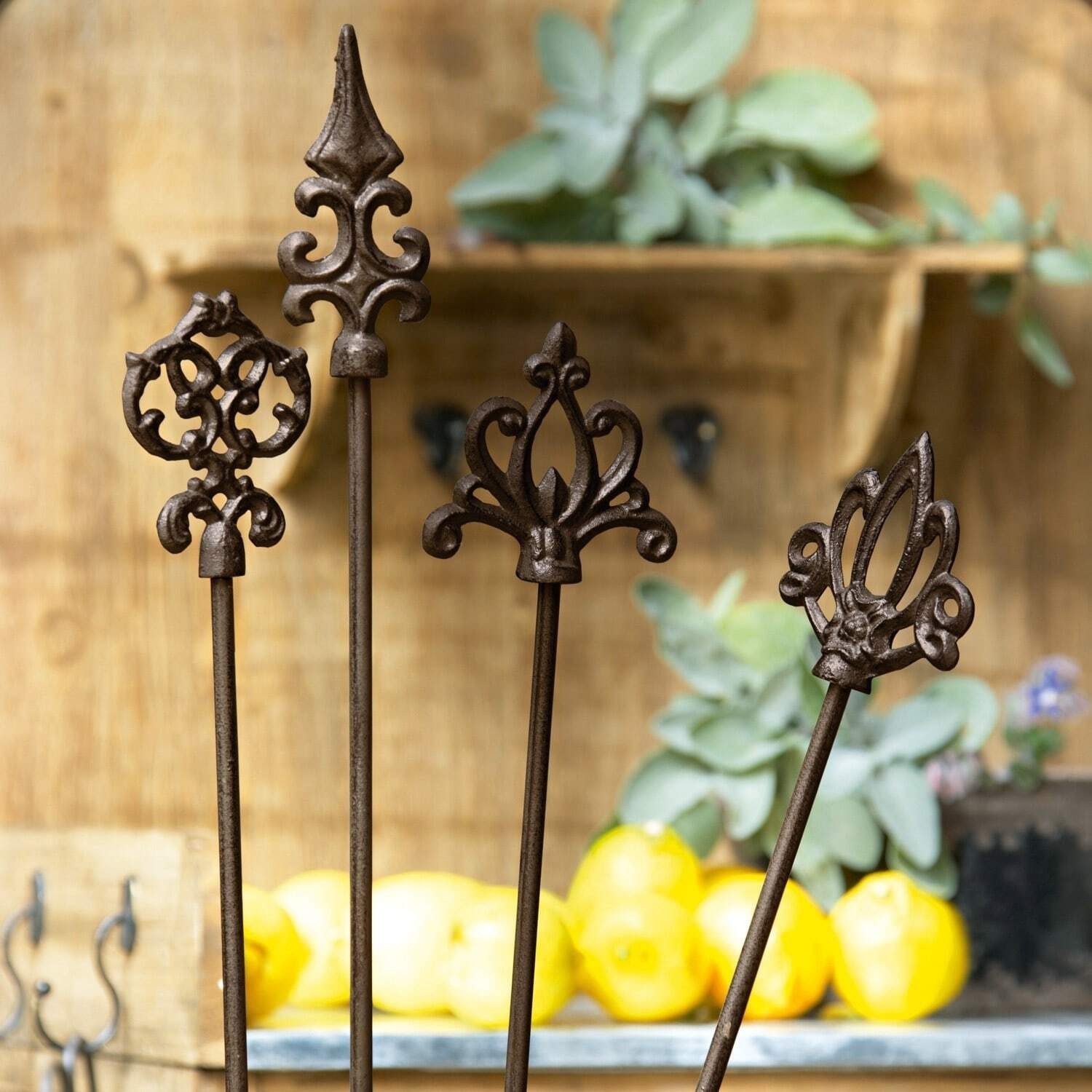 Mirabeau Rankhilfe Rosenstäbe 4er Set Baton günstig online kaufen