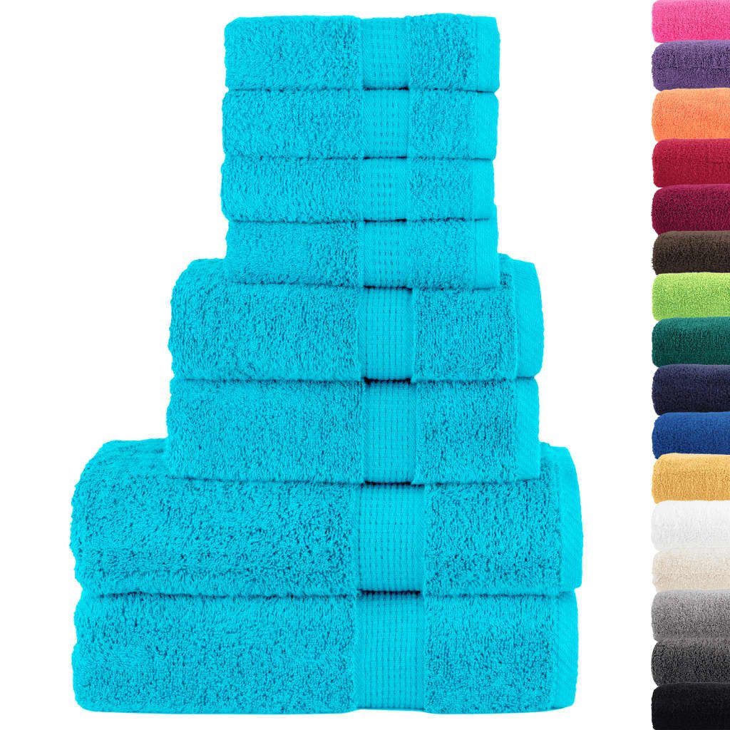 vidaXL Handtuch 8 tlg. Premium-Handtuch-Set SOLUND günstig online kaufen